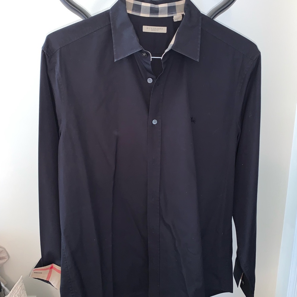 Burberry Men's Black Shirt